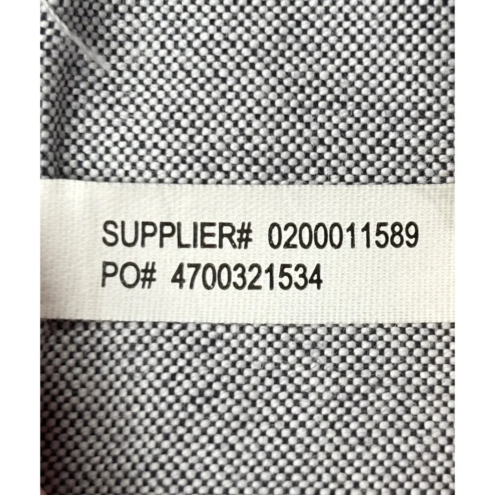Polo Ralph Lauren Grey Oxford Button Down Shirt Mens 3XLT Tall Long Sleeve Pony